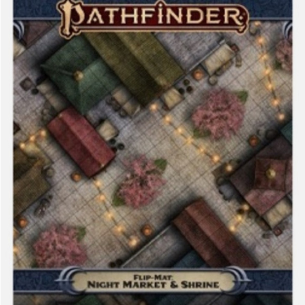 Pathfinder Flip-Mat: Night Market & Shrine